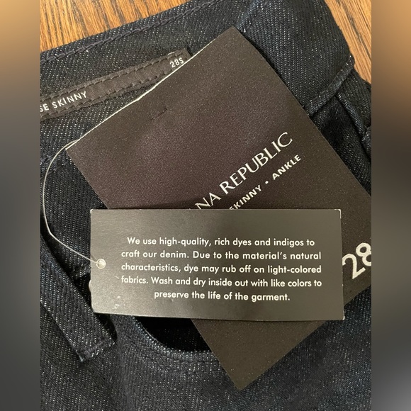 🔥Banana Republic Premium Denim - High Rise Skinny - Ankle Jeans - Picture 5 of 7